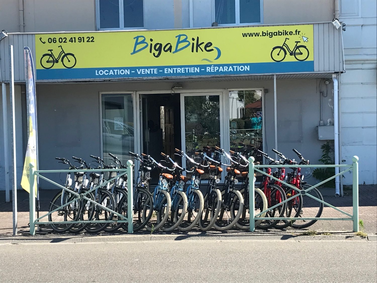 Location, vente et réparation de vélos